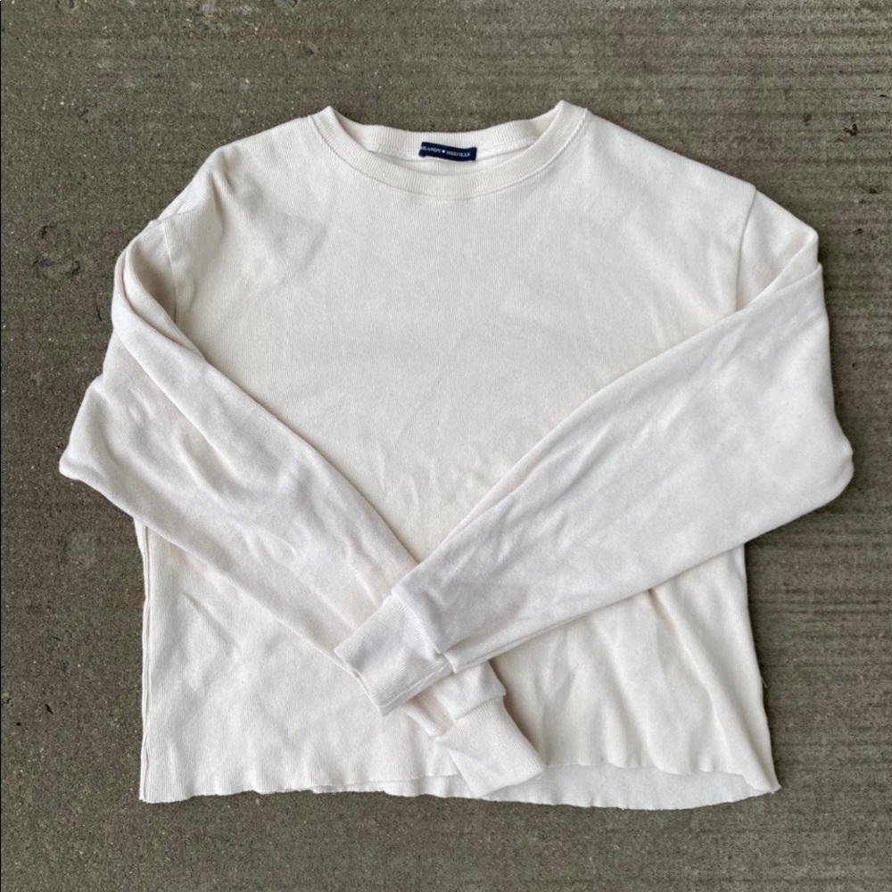 Brandy Melville Gretchen Top in Cream